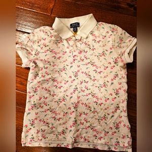Polo Ralph Lauren girl floral Polo shirt